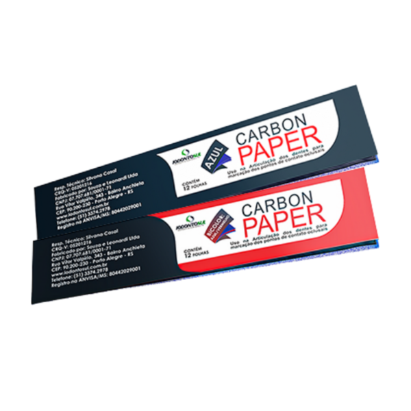 Papel Carbono para articulação - Carbon Paper